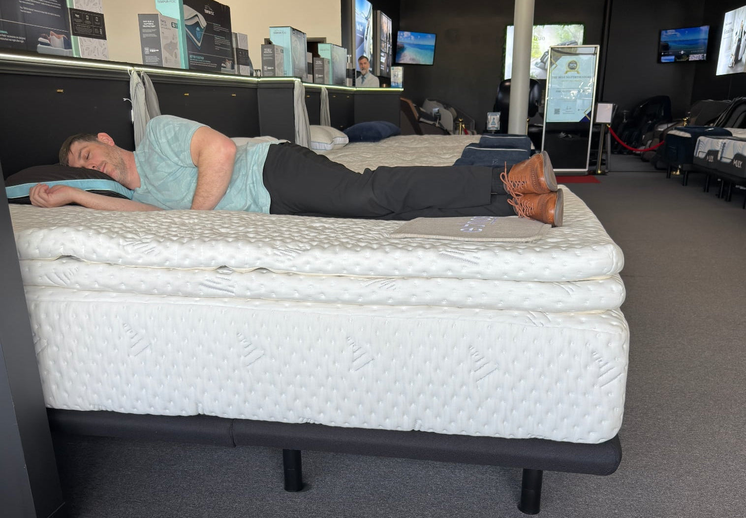  3ピース　ストック Bed Side Sleeping Mattress Best Mattress For Side Sleepers