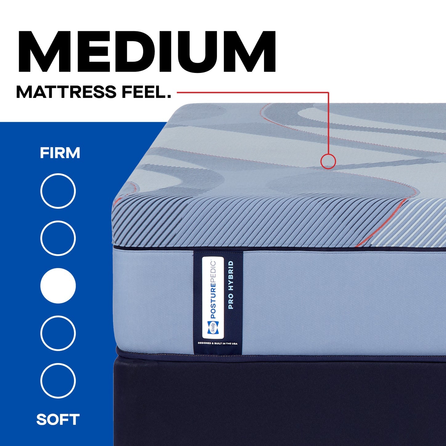 Sealy Posturepedic® Pro Dupont II Medium Hybrid Mattress