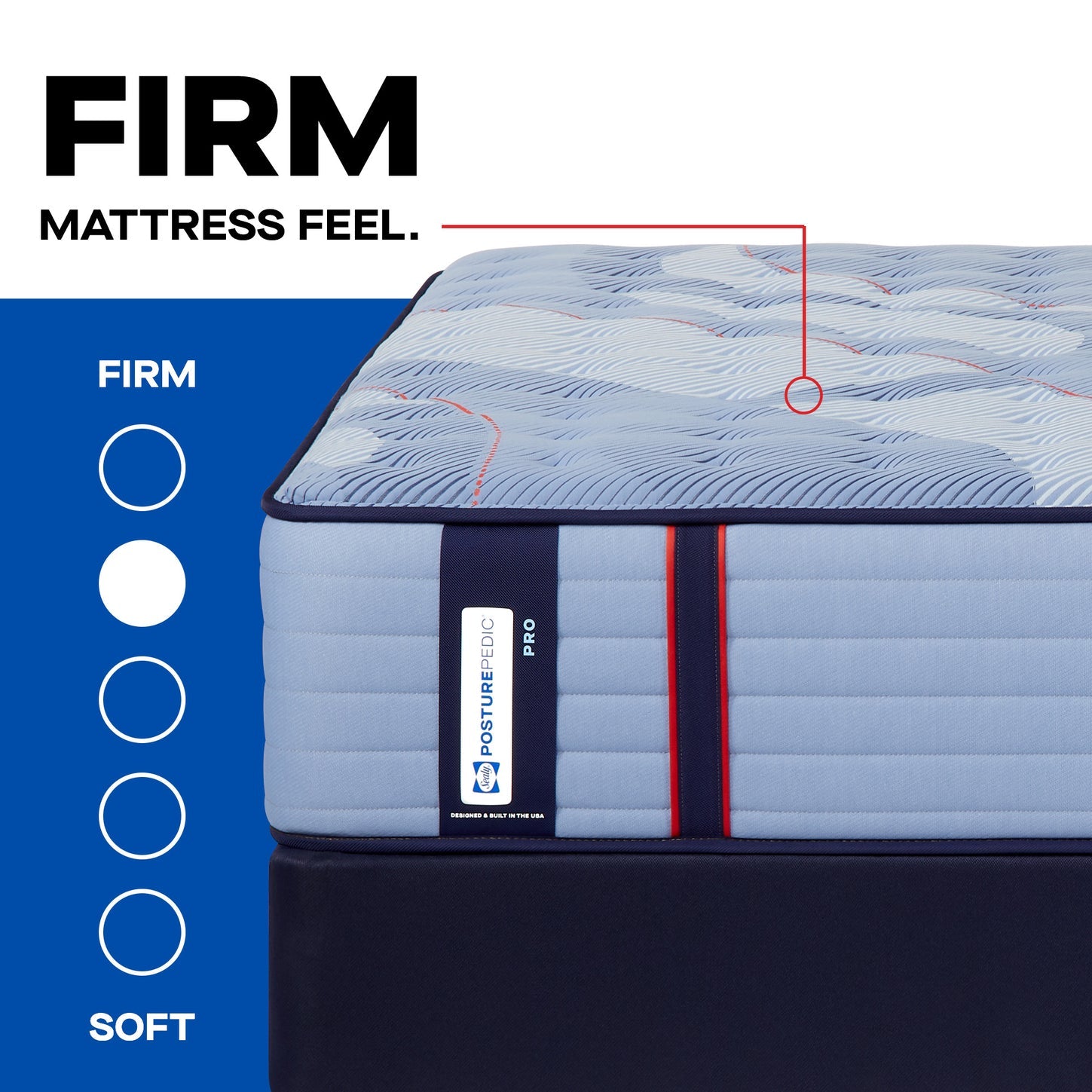 Sealy Posturepedic® Pro Spring Dupont II Firm Tight Top Mattress