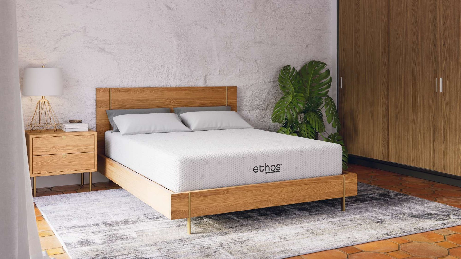Diamond Mattress Ethos Avani 14" Hybrid Plush Mattress