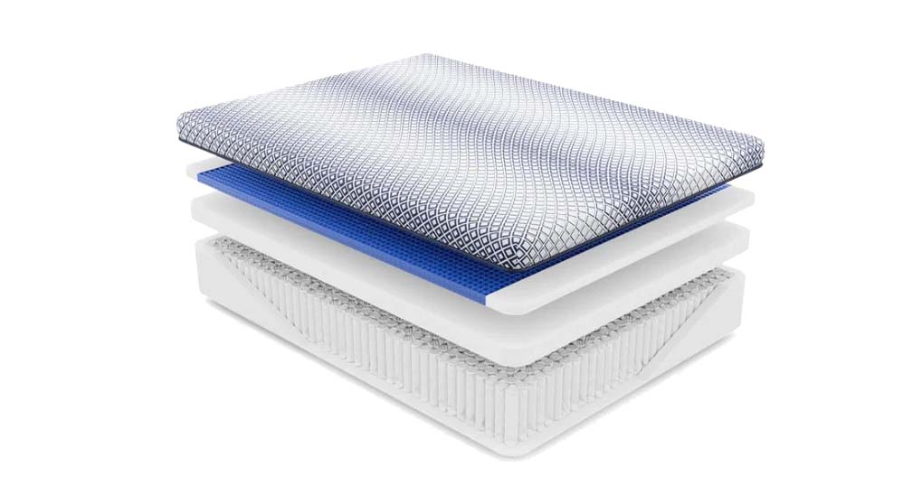 Diamond Mattress Gel Grid Gravity 13" Hybrid Medium Mattress
