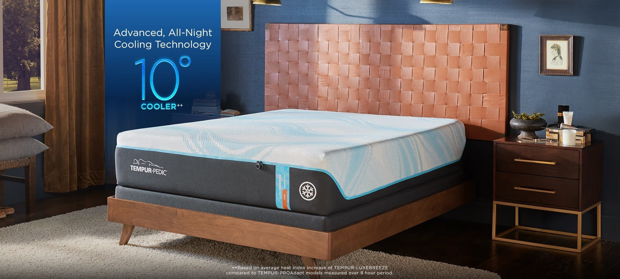 TEMPUR-LuxeBreeze® 13" Firm Mattress