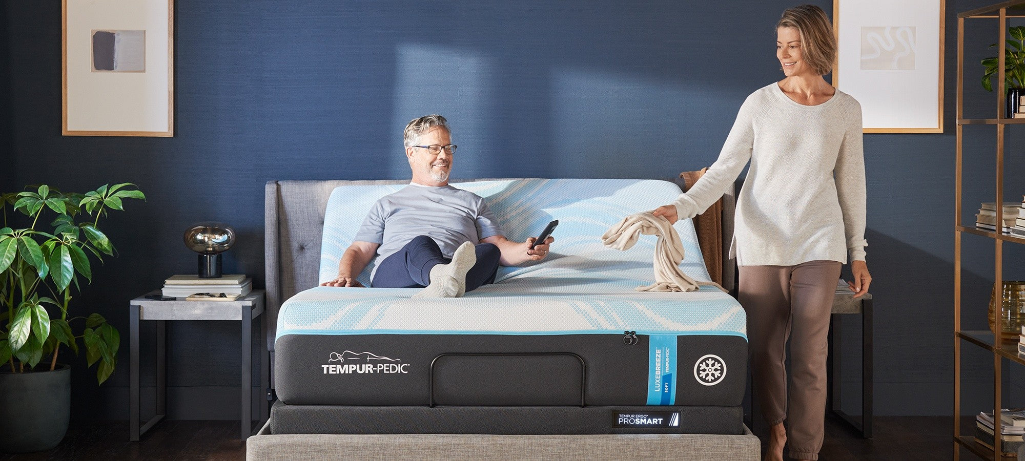 TEMPUR-LuxeBreeze® 13" Soft Mattress
