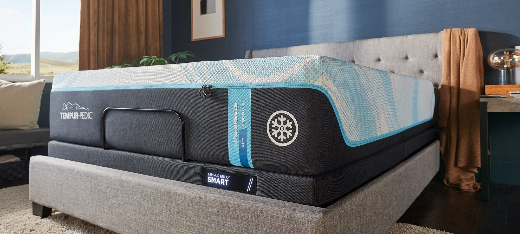 TEMPUR-LuxeBreeze® 13" Soft Mattress
