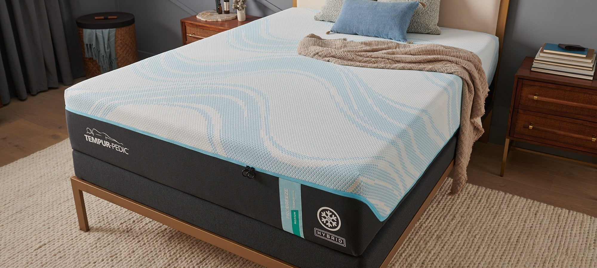 TEMPUR-ProBreeze® 12" Medium Hybrid Mattress