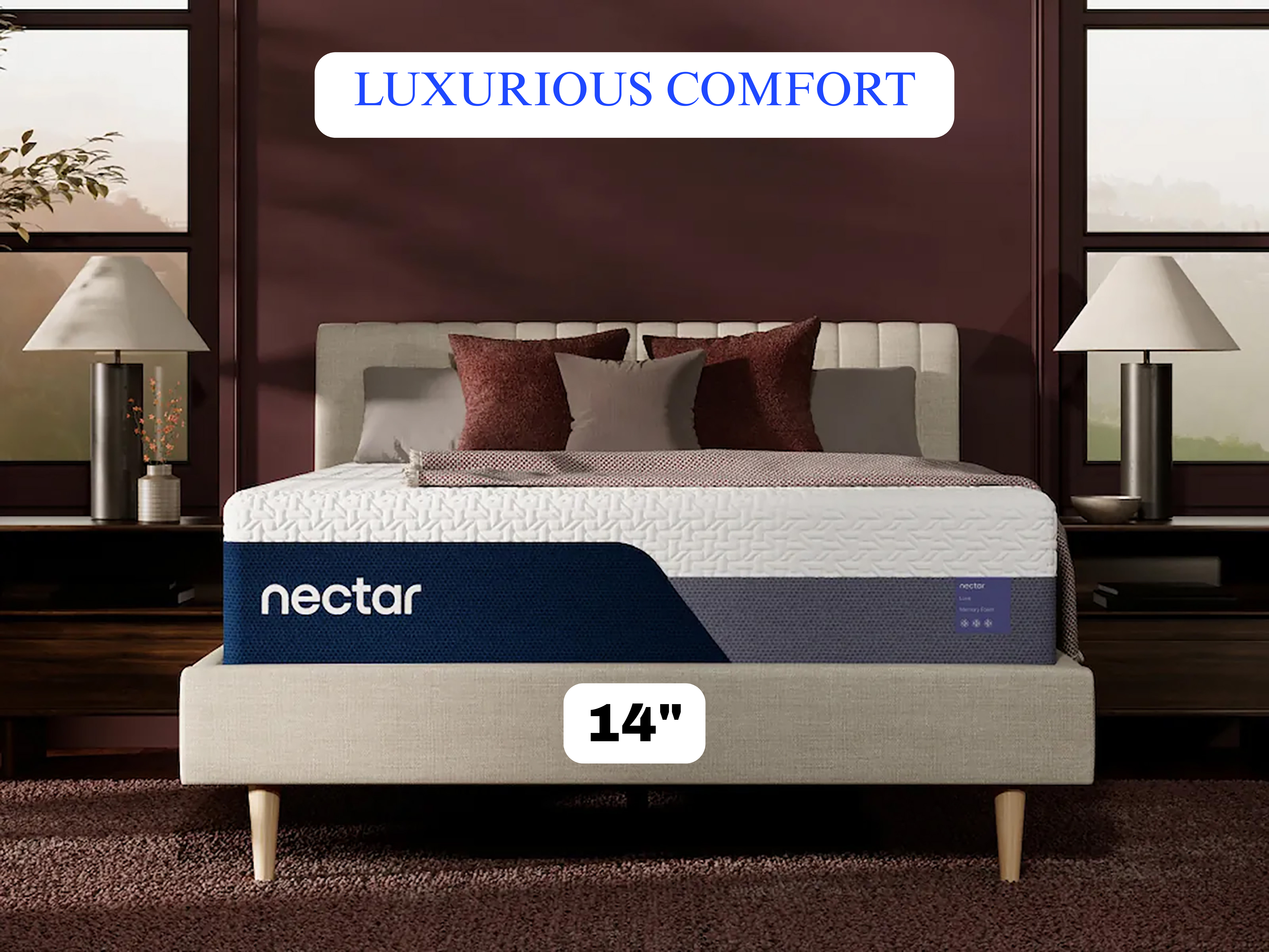 Nectar Luxe Memory Foam 5.1 Mattress
