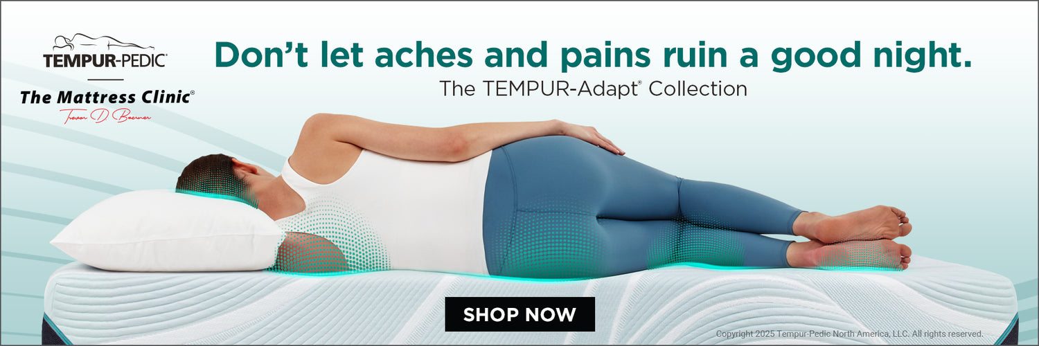 Tempur-Pedic Tempur-Adapt mattresses available at The Mattress Clinic.
