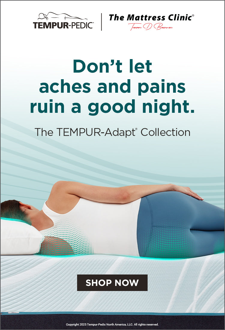 Tempur-Pedic Tempur-Adapt mattresses available at The Mattress Clinic.