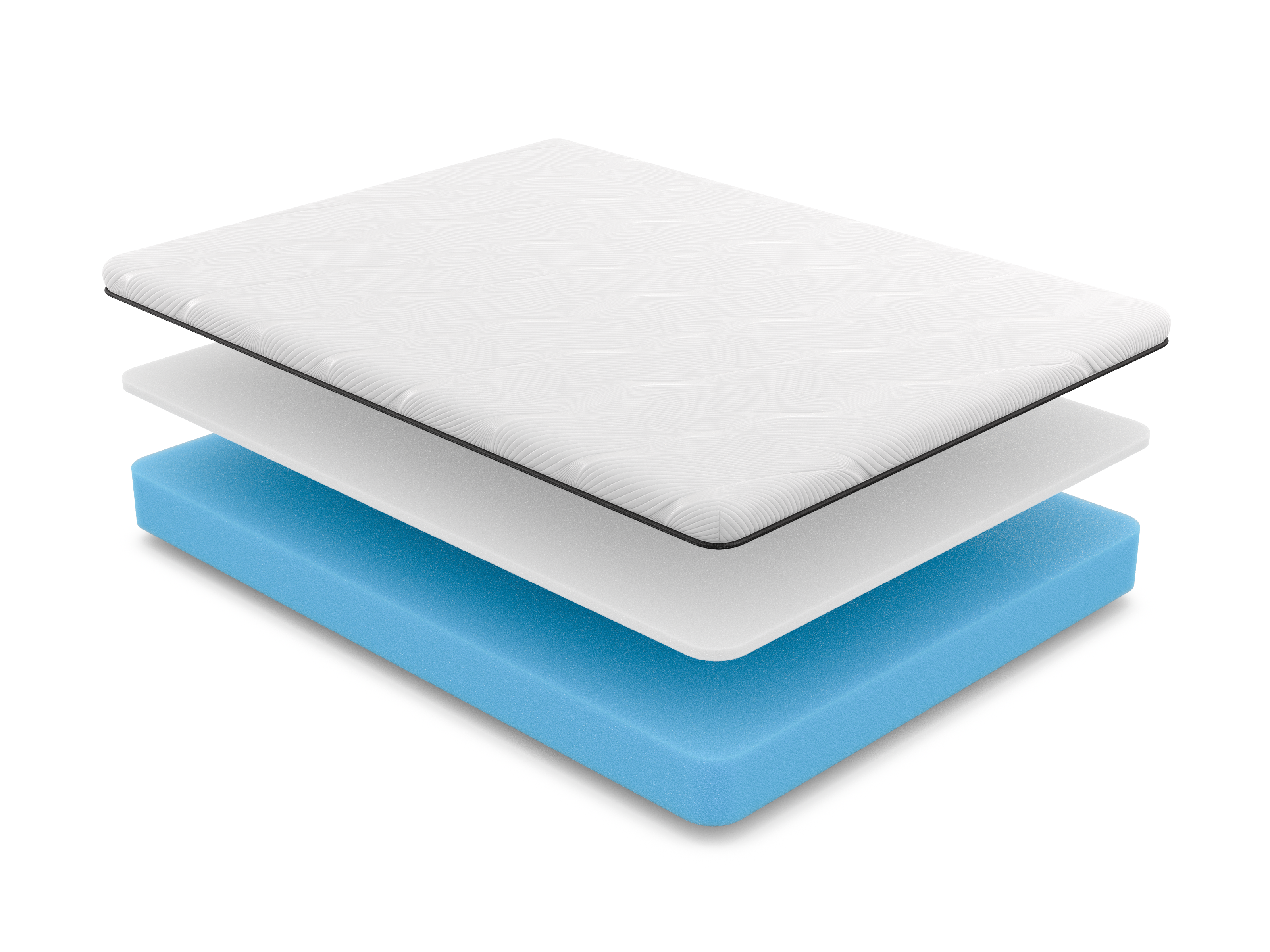 Royal 7" Medium Gel Memory Foam Mattress