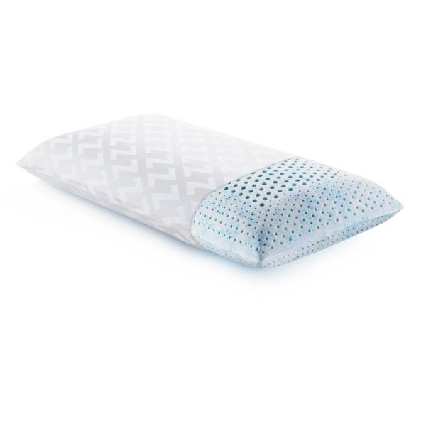 King Z Zoned Gel Talalay Latex Pillow, High Loft, Plush Pillow